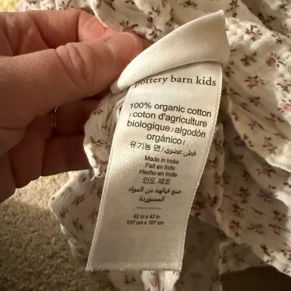 Muslin swaddles Set - Pink, Yellow, Cream - Picture 2 of 2